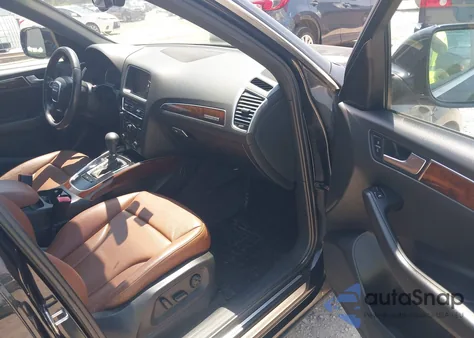 2012 Audi Q5 3.2 Premium Plus z USA, uszkodzony, nr VIN WA1DKBFP5CA063650